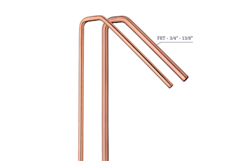 Flexflair Voorgevormde buis 1-3/8" 1.4 t.b.v. dakdoorvoer